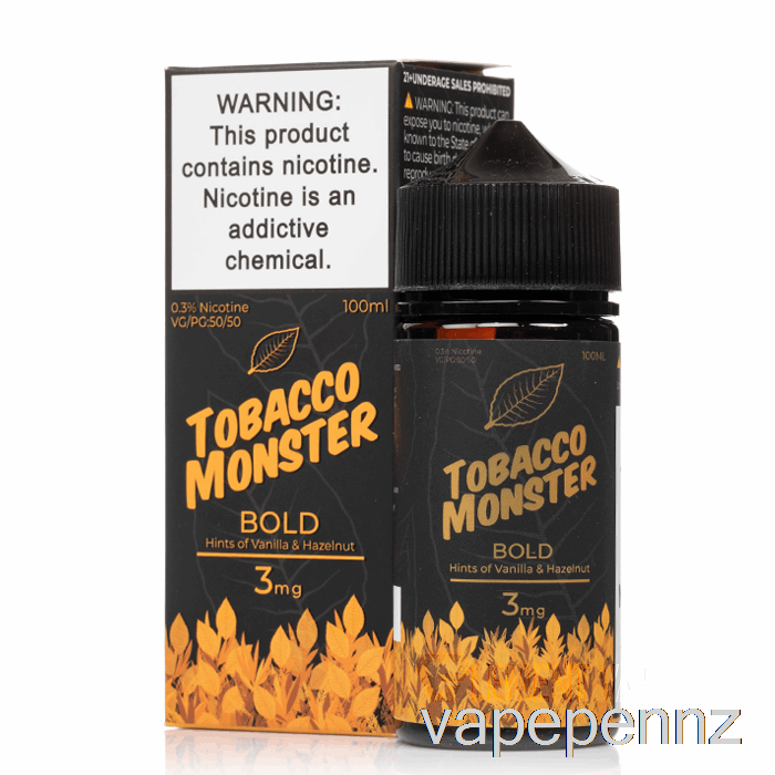 Bold - Tobacco Monster - 100mL 0mg VAPE NZ